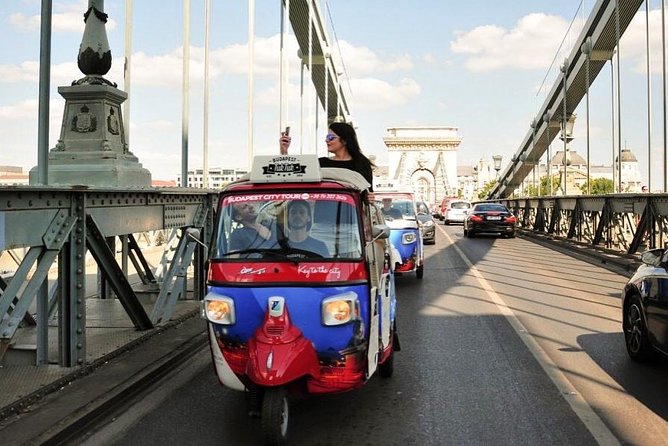 Budapest Romantic Private Tuk Tuk Tour - From Károlyi Garden to the old Pest quarter