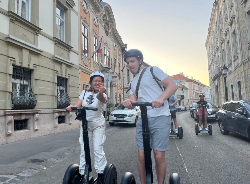Budapest: Segway Grand City Tour (Buda + Margaret + Pest) 3h - Castle Garden Bazaar, Clark Adam Square, and the old center of Buda