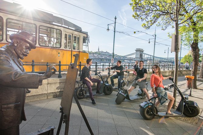 Budapest Small-Group Guided Tour on MonsteRoller e-Scooter - What the Danube views add