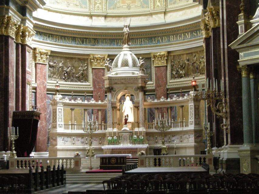 Budapest: St Stephen's Basilica Tour - The treasury and Basilica exhibition