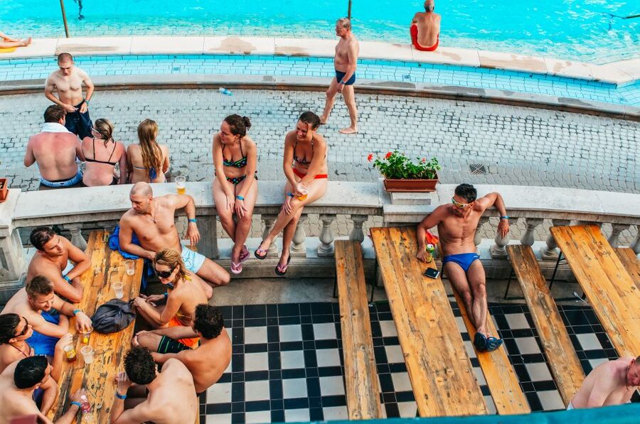 Budapest: Széchenyi Spa Day Ticket with Optional Upgrades - The outdoor pools are the heart of the visit