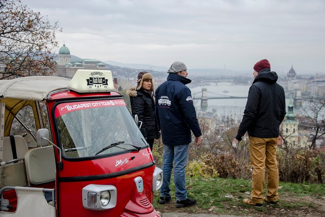 Budapest Tuk Tuk Tour with House of the Unicum Distillery Visit - The Citadella and Liberty Statue viewpoint