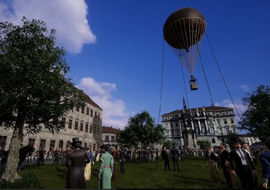 Budapest: Virtual Reality Tour in 8 Languages - Stop one: the castle during its medieval construction