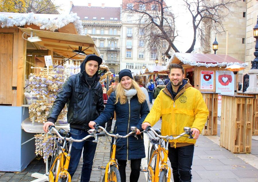 Budapest ❤️Winter Bike Tour with Coffee Stop❤️ - Starting near the Opera House on Andrássy Boulevard
