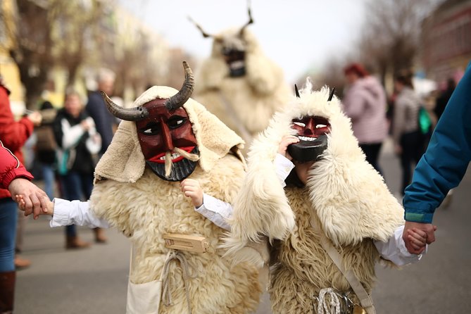 BUSÓJÁRÁS Unesco Heritage Folklore Carnival in Mohács - Arriving at the Busó carnival