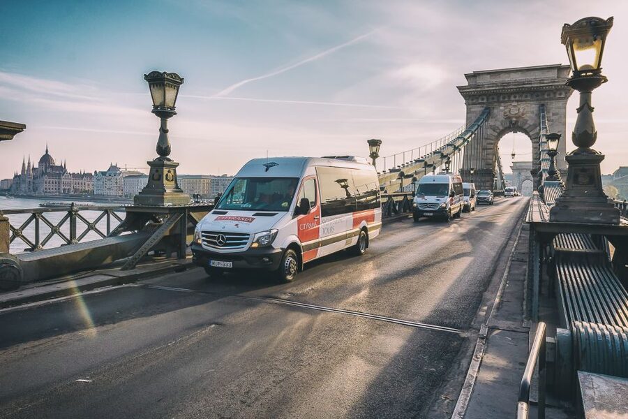 Castle District & Pest Driving Tour with Danube River Cruise - St. Gellert Hill and the Citadel View