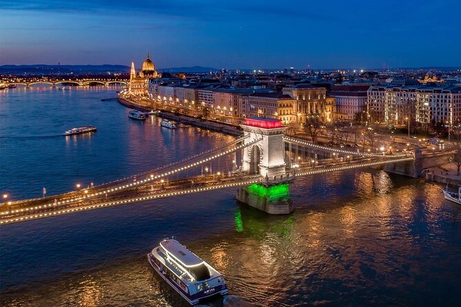 Cocktail Cruise and City Views on the Danube in Budapest - The riverfront sights from Buda Castle to Margaret Bridge