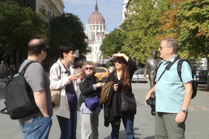 Communist Budapest Walking Tour - A brief look at the House of Terror’s dark exterior