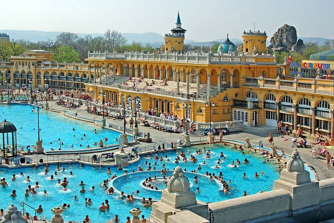 Entrance to Szechenyi Spa in Budapest - Who Will Enjoy Szechenyi Most?
