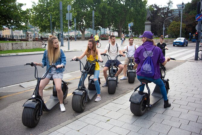 Guided Tours in Budapest on E-Scooter with various routes - St. Stephen’s Basilica and central Budapest