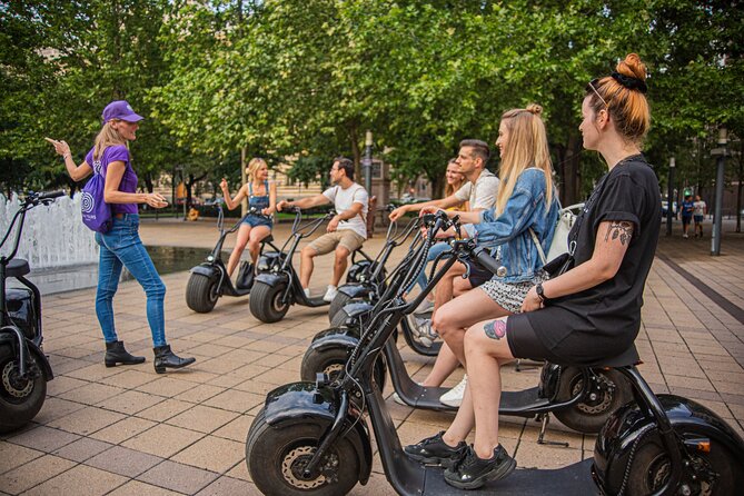 Guided Tours in Budapest on E-Scooter with various routes - Sunset, the Citadella, and Budapest after dark