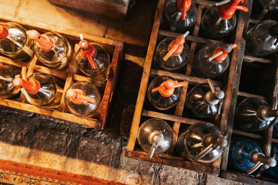 Guided wine tasting at Rókusfalvy Estate - Inside the press house, four wines or champagnes