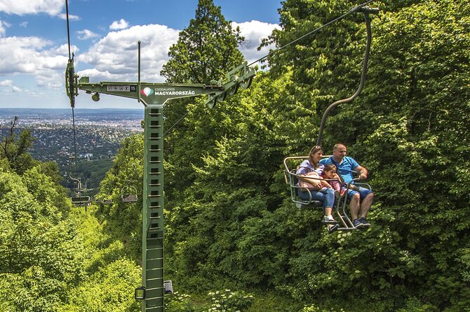 Hiking + Chairlift ride + viewpoints in Budapest - Tündér-szikla, the Rock of Fairies