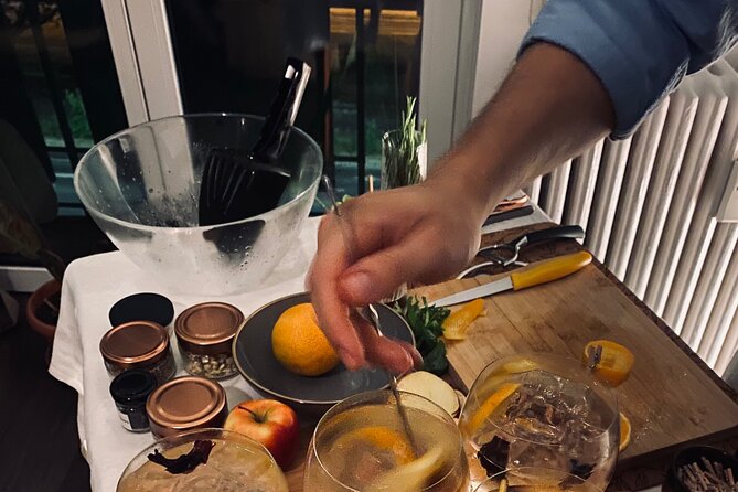 Hungarian Gin and Tonic Tasting and Workshop - Learning why the garnish matters