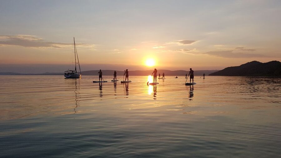 Lake Balaton: Sunset SUP Tour along the Tihany National Park - Languages, comfort, and what to pack
