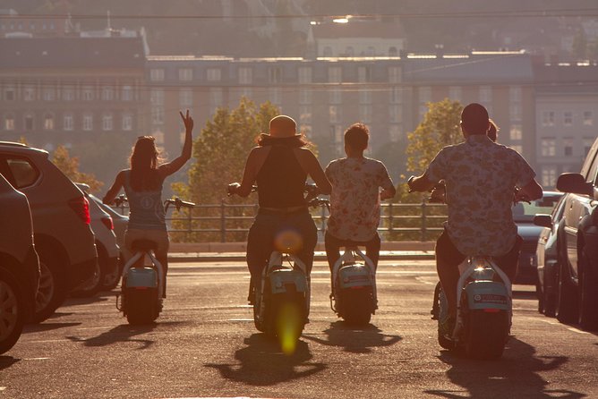 MonsteRoller E-Scooter Rental in Budapest - Riding safely through cycle lanes and city streets
