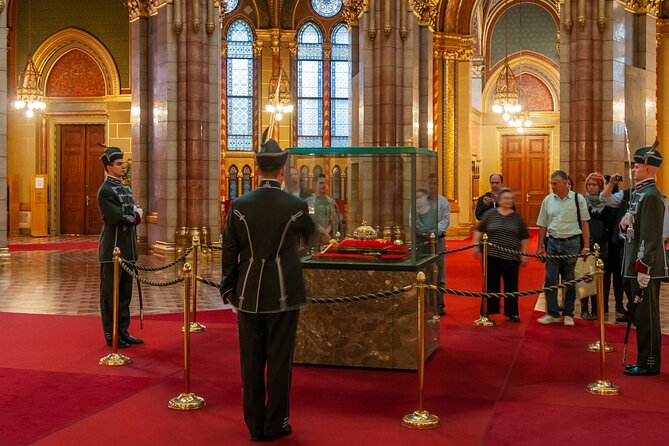 Parliament Tour in Budapest with Audio Guide - The Ceremonial Steps and First Interior Views
