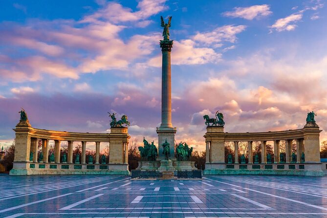 Private Budapest City tour with Classic Russian Jeep or G-Wagon! - Heroes’ Square and City Park