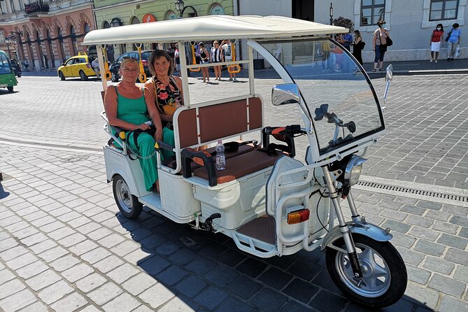 Private Sightseeing Tour using Electric Tuk Tuk Ride in Budapest - Crossing to Buda and climbing into the Castle District