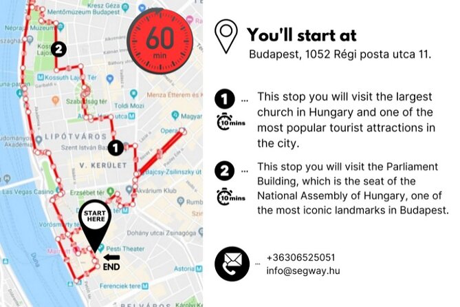 Segway Guided Tour in Downtown Budapest - Parliament and the Danube-side views