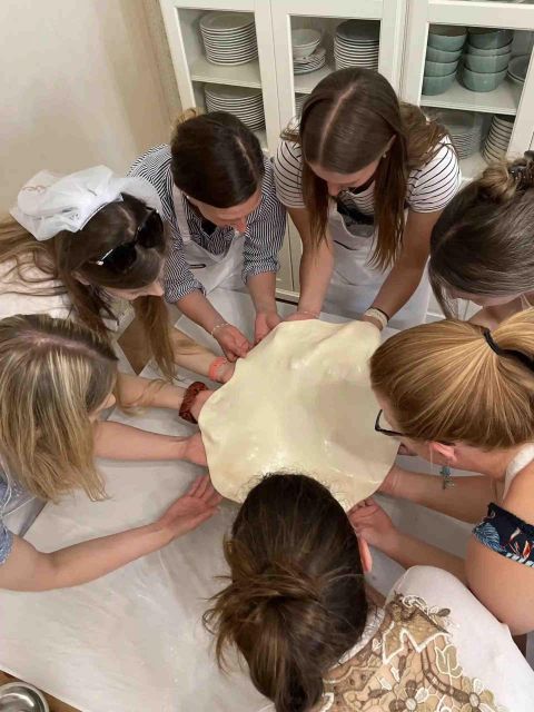 Stretched Strudel Making Class with 2 Different Fillings - Arriving at the Budapest apartment