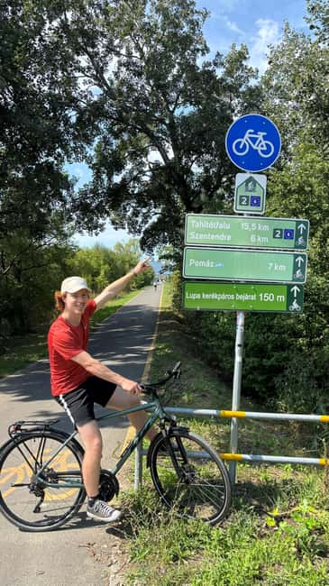 Szentendre by Bike: Self Guided Bike Rental Package! - Riding the EuroVelo 6 beside the Danube