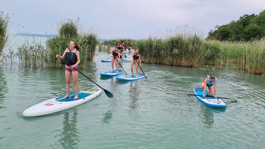 Tihany: SUP Course and Tour at Lake Balaton - From the beach to Lake Balaton