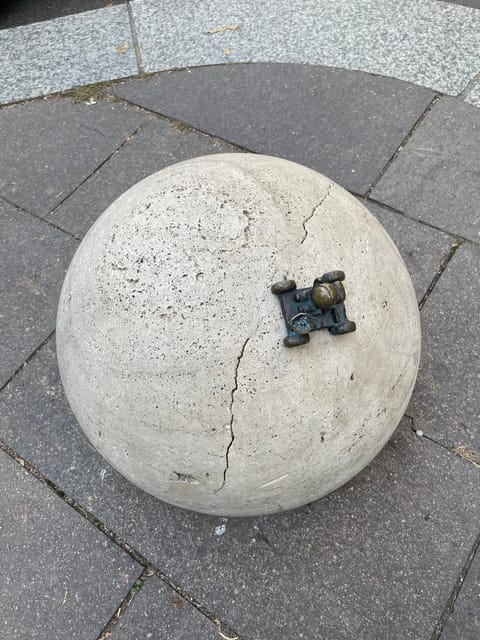 Tiny Sculptures, Big Stories: Kolodko mini statue tour - The synagogue and other city sights