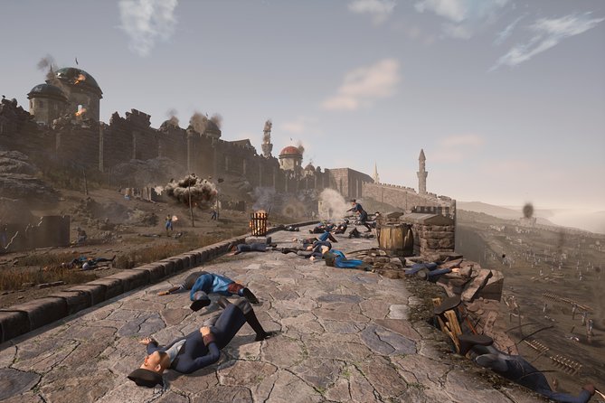 Virtual Reality Walking Tour - The guide and narration make the technology useful